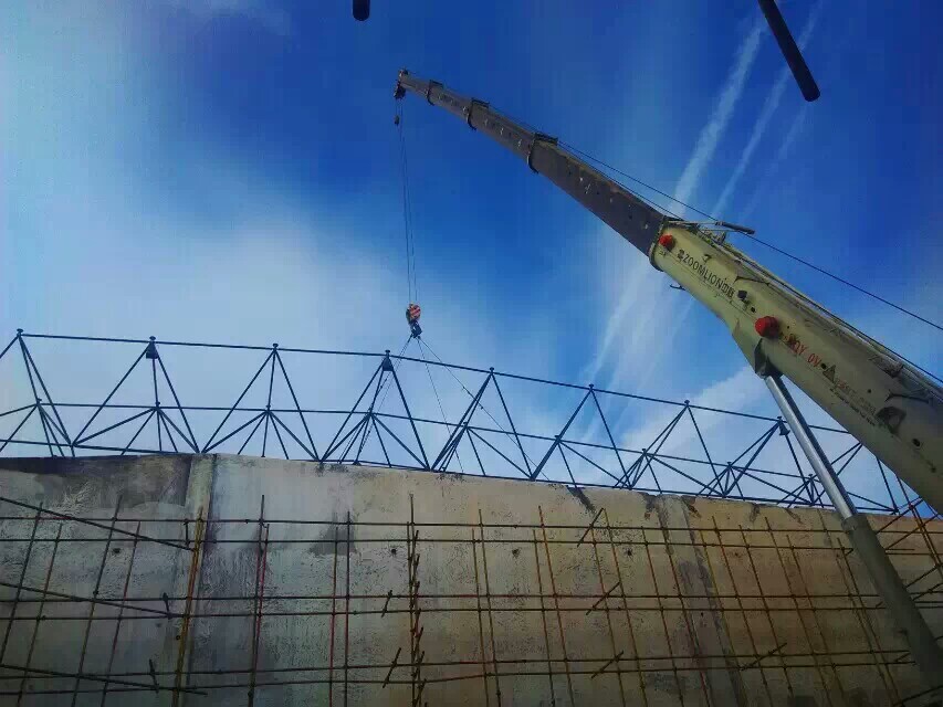 虎林食堂网架结构工程