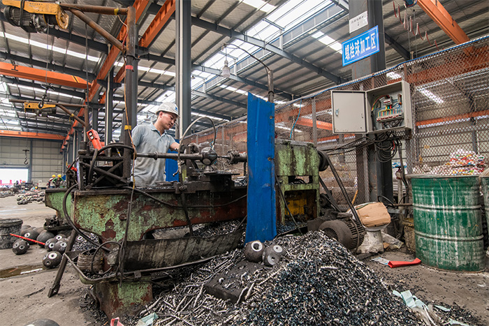 虎林网架配件车间